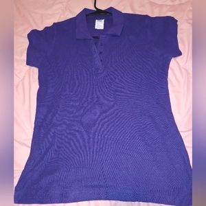 XL- Purple Slim Fit Polo Shirt